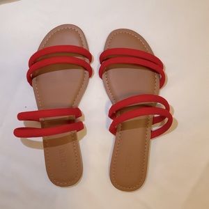 J. Crew Factory Strappy Slide-On Sandals